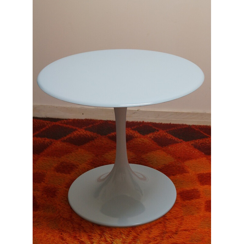 Table ABS avec pied tulipe - années 60