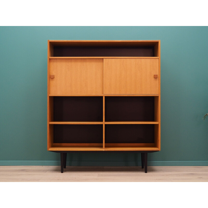 Vintage ash Bookcase by Domino Mobler, 1960-70s