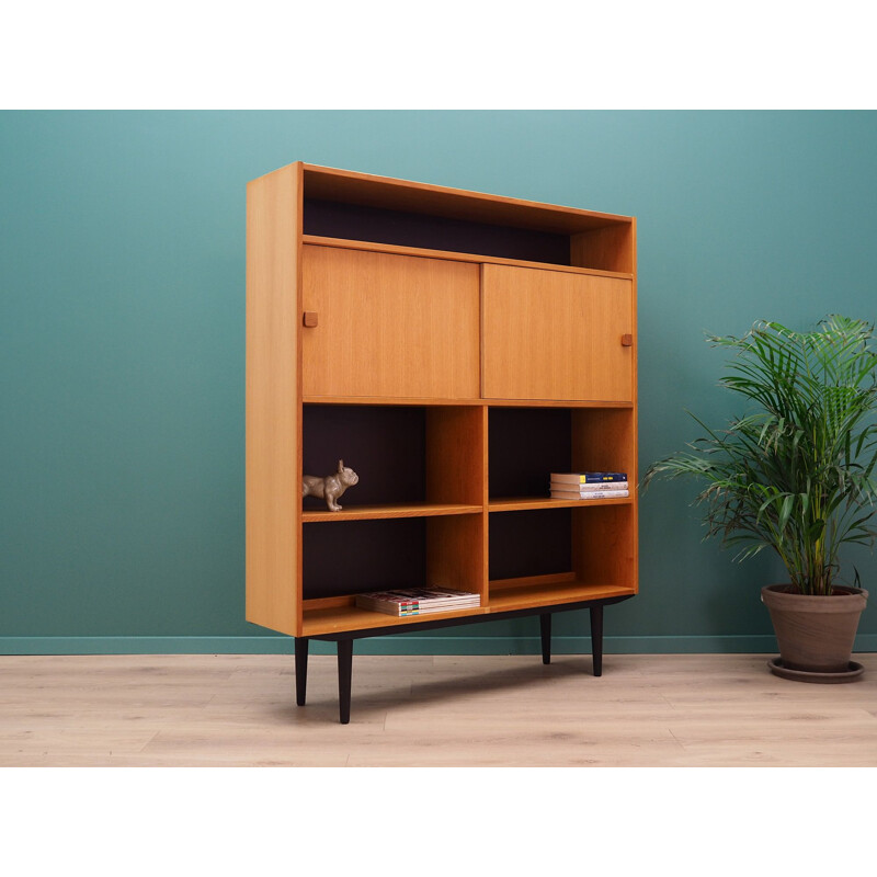 Vintage ash Bookcase by Domino Mobler, 1960-70s