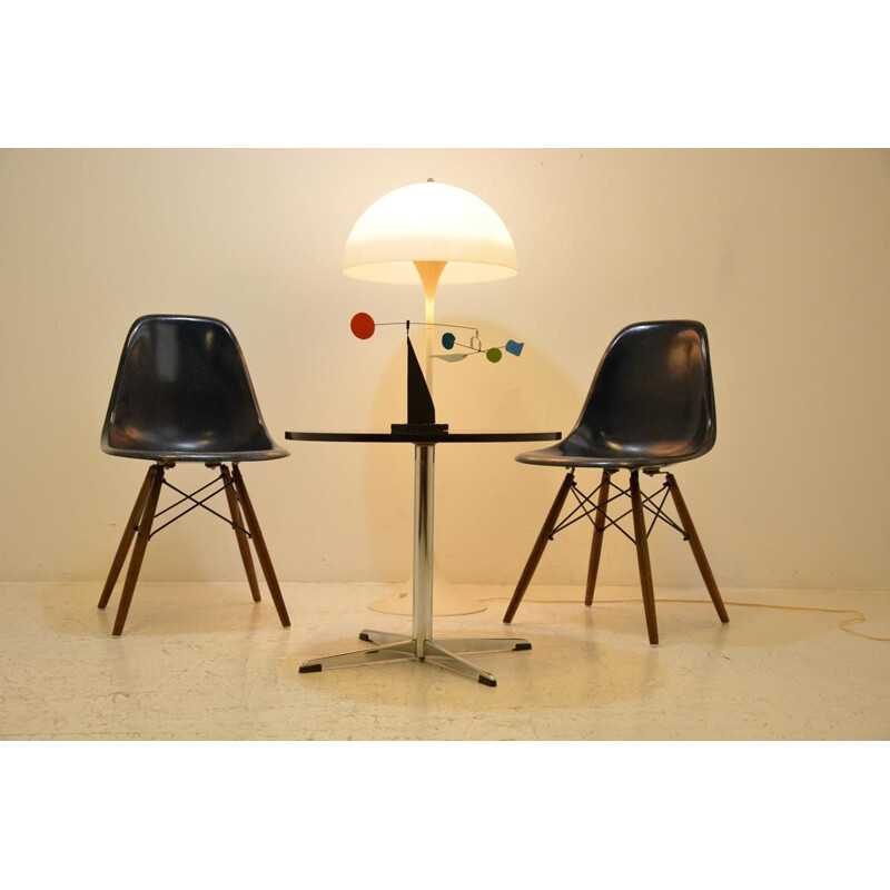 Ensemble de 2 chaises vintage Dsw de Charles et Ray Eames, édition Herman Miller