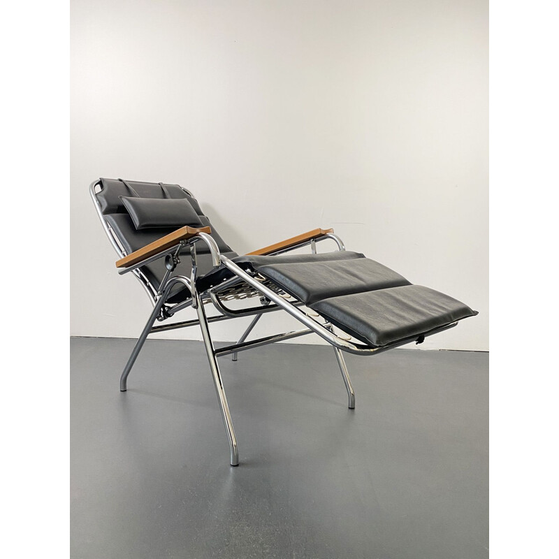 Vintage Siesta Medizinal lounge chair by Hans Luckhardt for Thonet, 1950