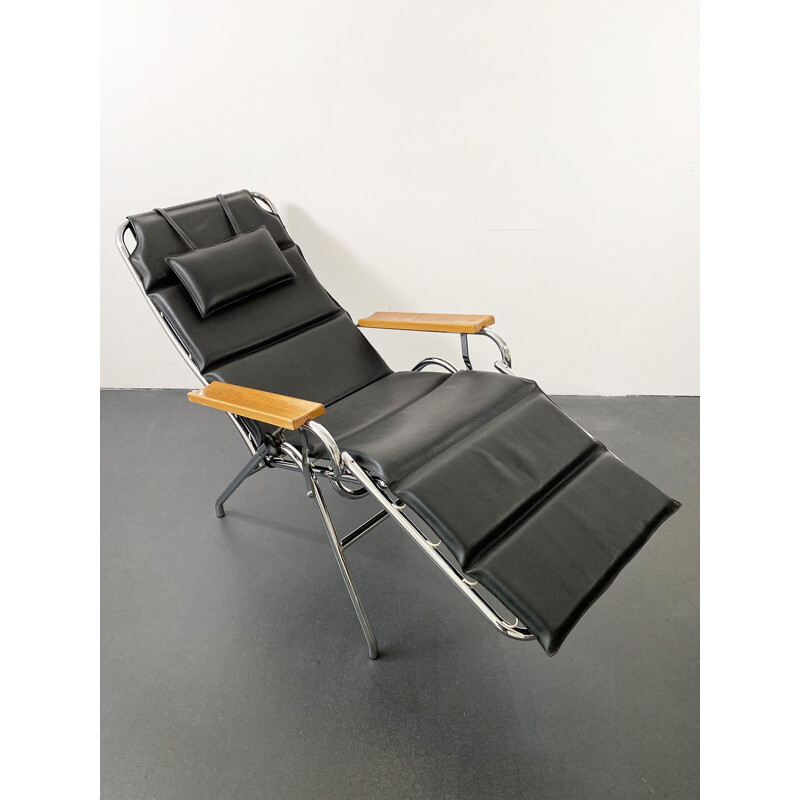 Vintage Siesta Medizinal lounge chair by Hans Luckhardt for Thonet, 1950