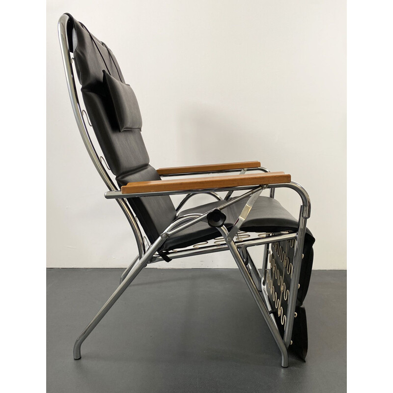 Vintage Siesta Medizinal lounge chair by Hans Luckhardt for Thonet, 1950