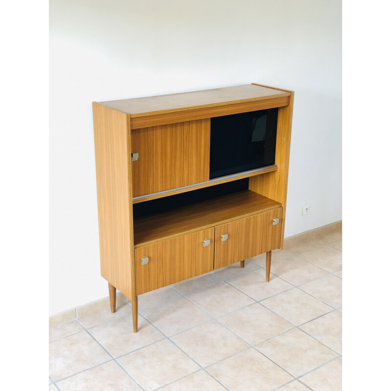 Vintage Scandinavian teak bookcase, 1960s