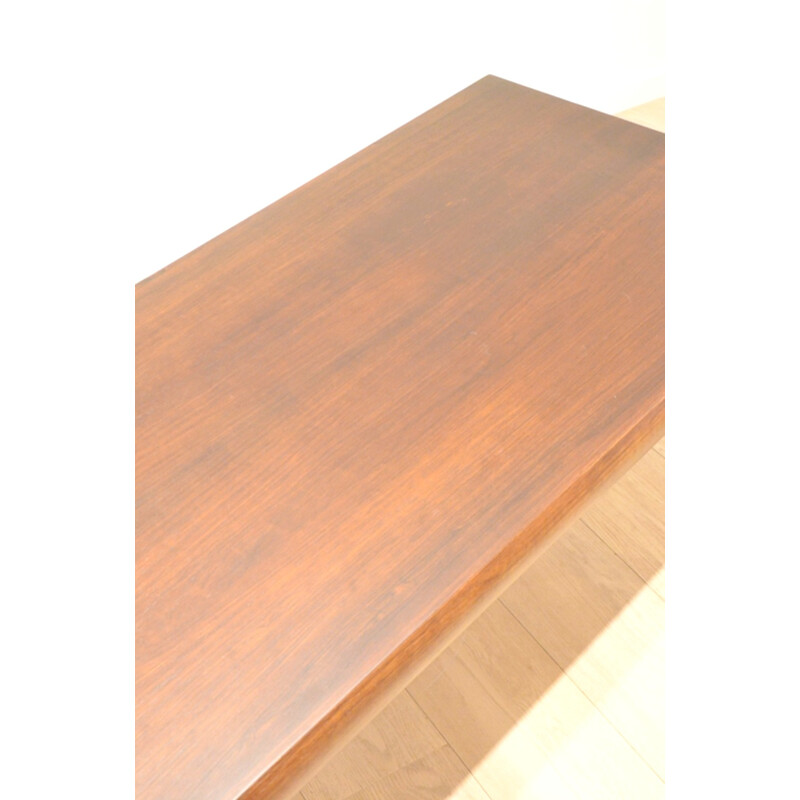 Scandinavian coffee table in Rosewood, Johannes ANDERSEN - 1960s