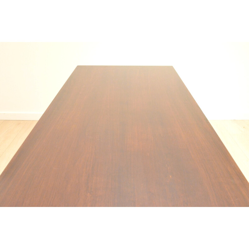 Scandinavian coffee table in Rosewood, Johannes ANDERSEN - 1960s