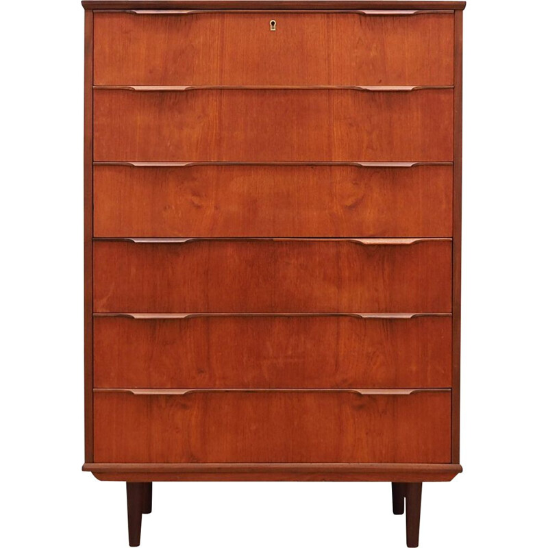 Vintage Teak Chest Of Drawers, 1960-70s