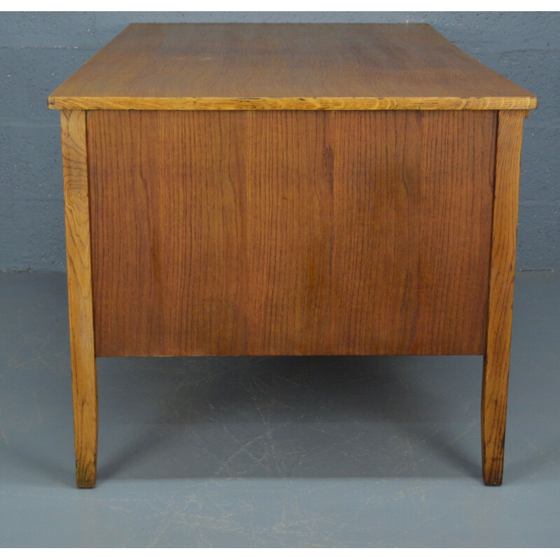 Vintage oak desk by Burndale, United Kingdom