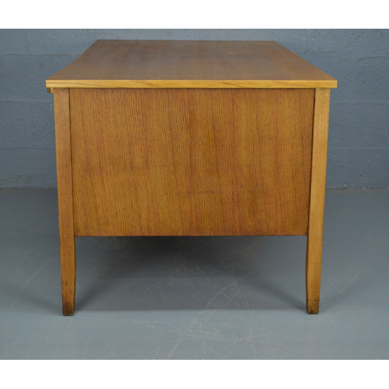 Vintage oak desk by Burndale, United Kingdom