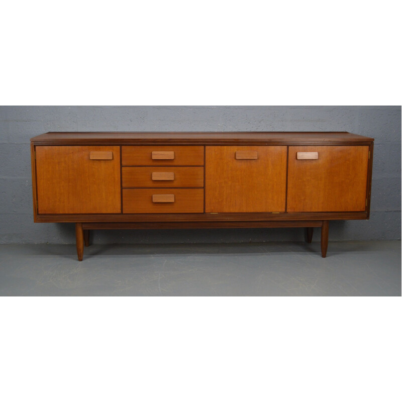 Vintage teak sideboard by William Lawrence of Nottingham, 1960