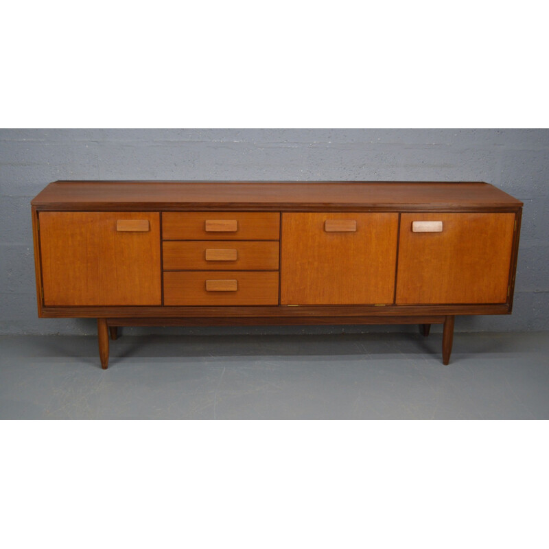 Vintage teak sideboard by William Lawrence of Nottingham, 1960