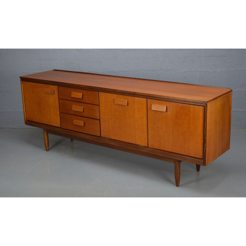 Vintage teak sideboard by William Lawrence of Nottingham, 1960