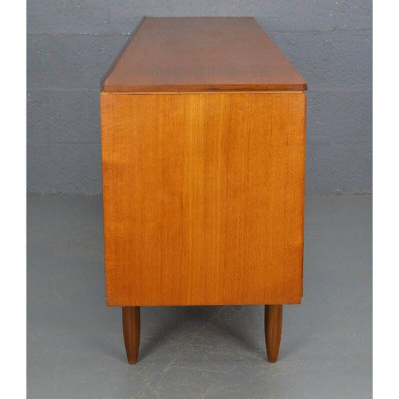 Vintage teak sideboard by William Lawrence of Nottingham, 1960