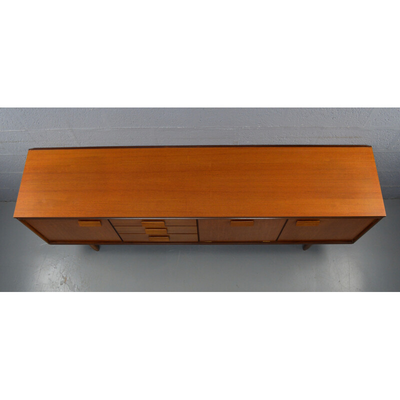 Vintage teak sideboard by William Lawrence of Nottingham, 1960