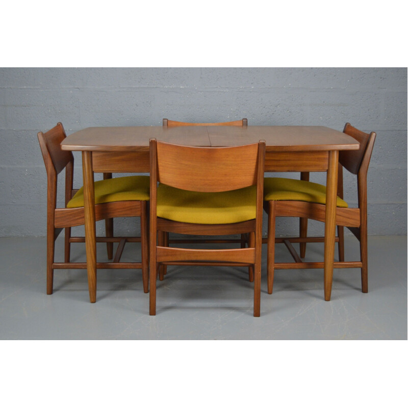 Vintage dining set in teak by William Lawerence of Nottingham