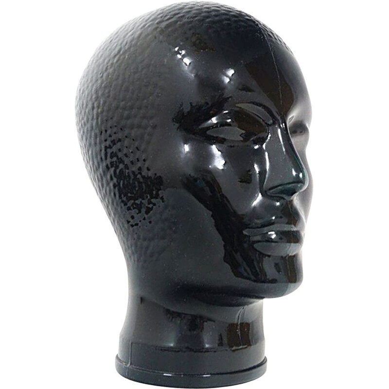 Vintage glass head from Atelier Fornasetti, 1960