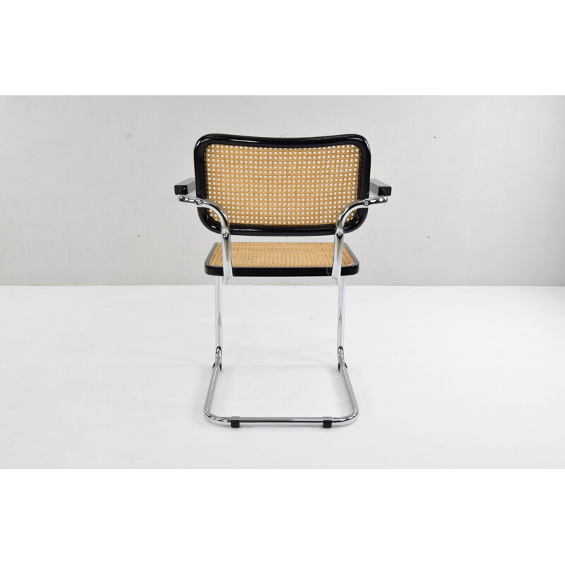 Ensemble de 4 chaises vintage B64 Cesca de Marcel Breuer, Italie, 1970