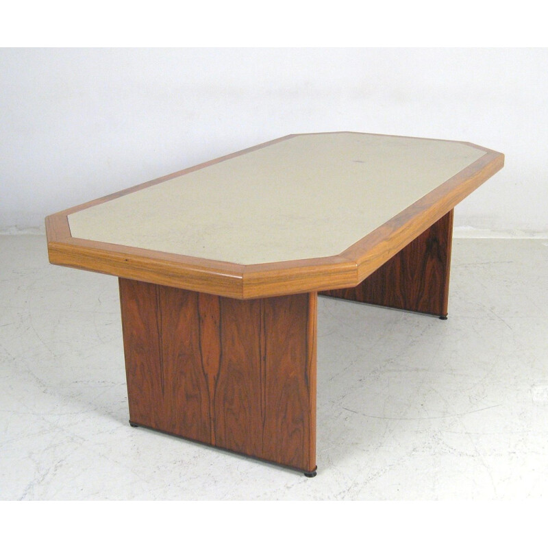 Gigantesque bureau ou table haute vintage édition knoll antimott 1950