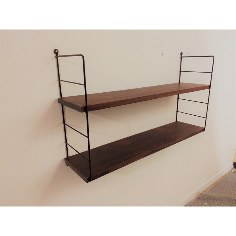 Vintage Scandinavian shelves 1960's 