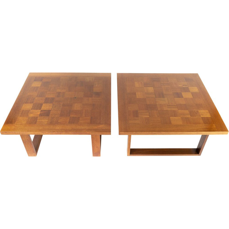 Pair of coffee tables by Poul Cadovius for Cado 1960s 
