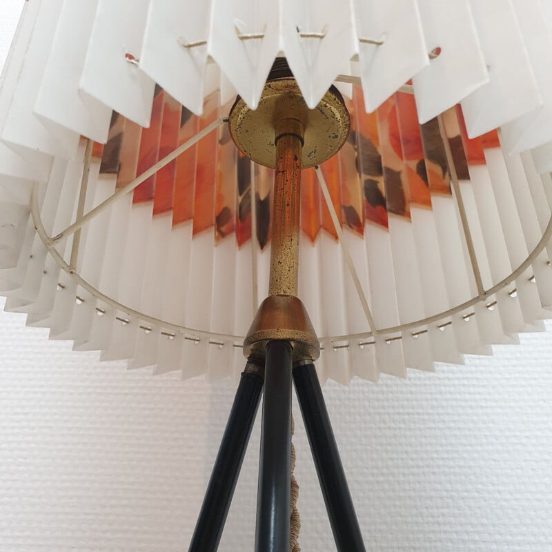 Lampadaire tripode vintage de Aro Leuchte,1960