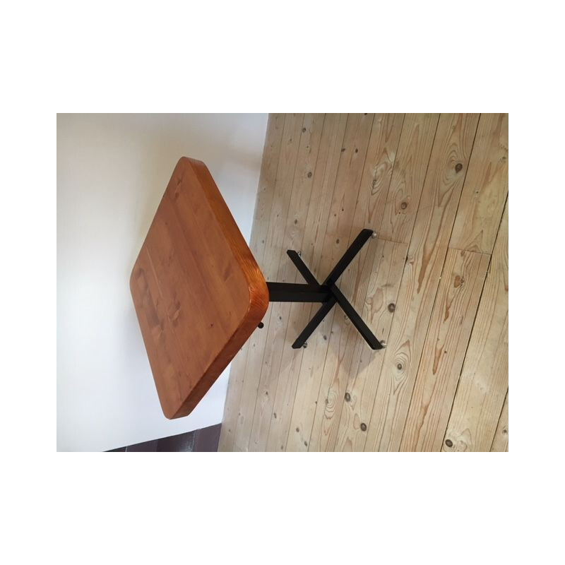 Vintage table by Charlotte Perriand for Les Arcs 1970