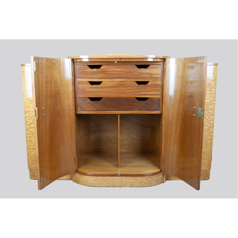 Art Deco Buffet Cabinet by Harry and Lou Epstein 1930s 