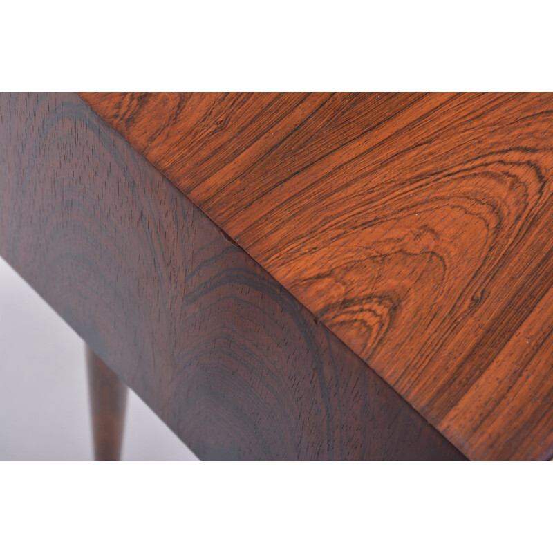 Pair of vintage rosewood night tables by Niels Clausen, 1960