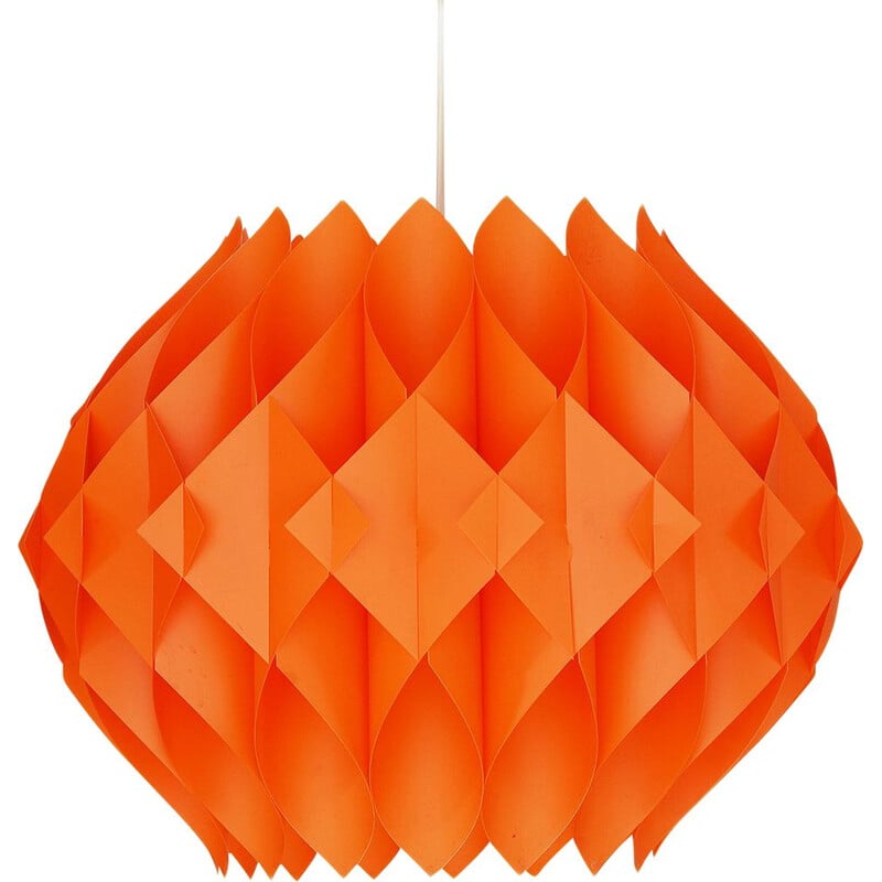 Vintage pendant light "Butterfly" by Lars Shiøler for Hoyrup lighting, Denmark 1960s