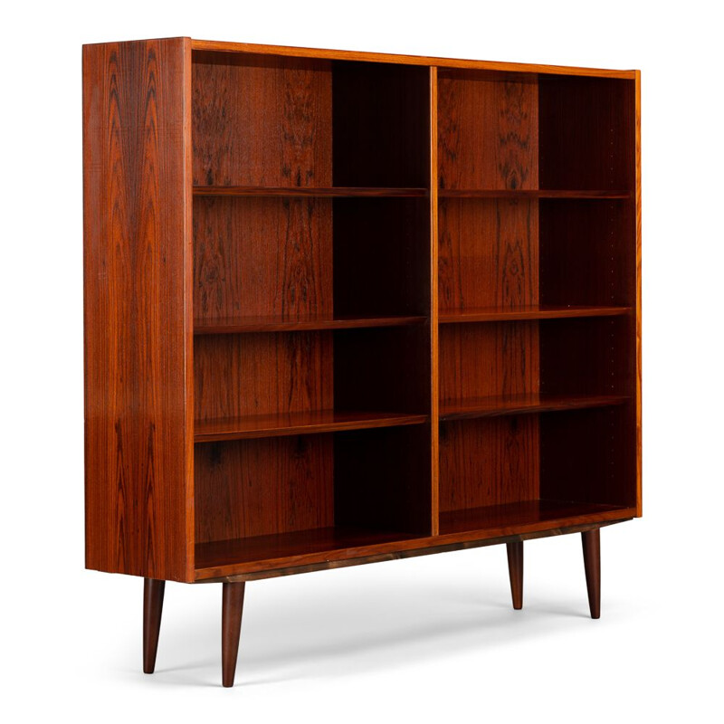 Rosewood Bookcase by Carlo Jensen for Hundevad & Co, 1960s