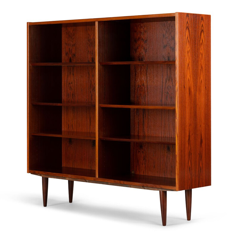 Rosewood Bookcase by Carlo Jensen for Hundevad & Co, 1960s