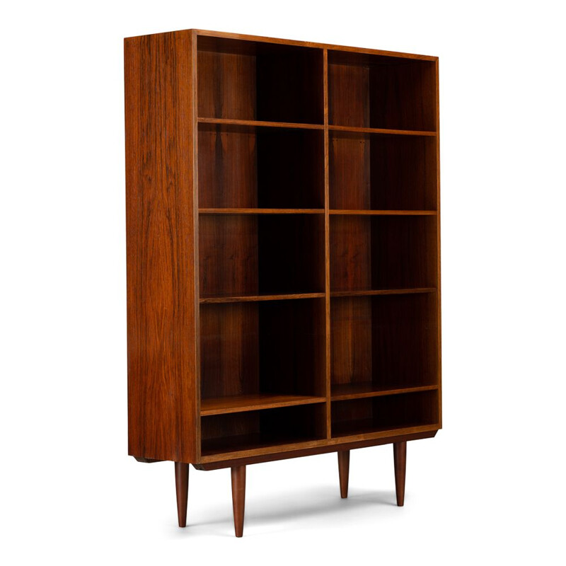 Vintage Rosewood Bookcase by Carlo Jensen for Hundevad & Co, 1960s