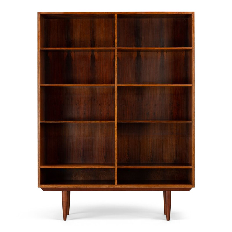 Vintage Rosewood Bookcase by Carlo Jensen for Hundevad & Co, 1960s