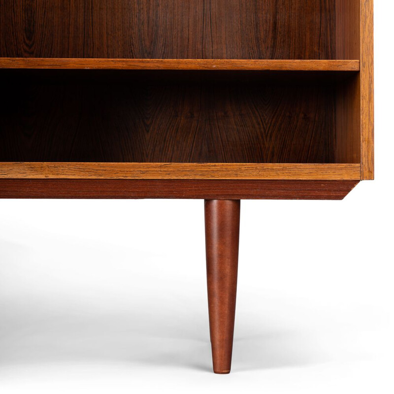 Vintage Rosewood Bookcase by Carlo Jensen for Hundevad & Co, 1960s