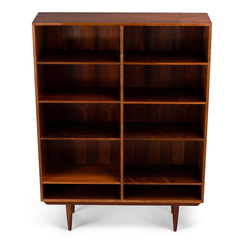 Vintage Rosewood Bookcase by Carlo Jensen for Hundevad & Co, 1960s