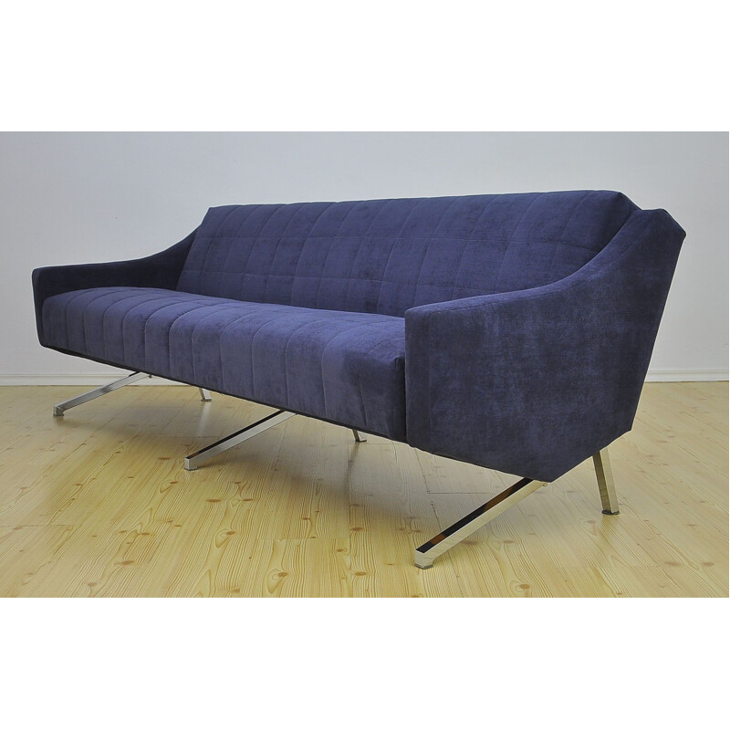 Ensemble dee salon vintage allemand avec canapé et fauteuils, 1969