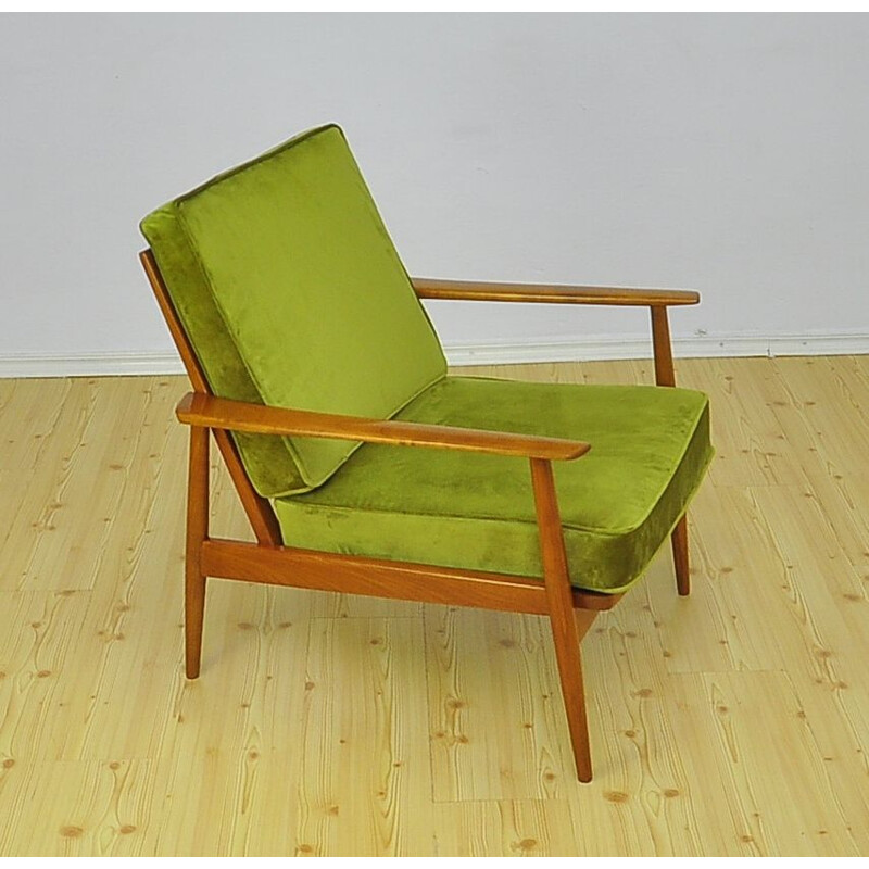 Vintage Antimott Armchair By Walter Knoll 1950s