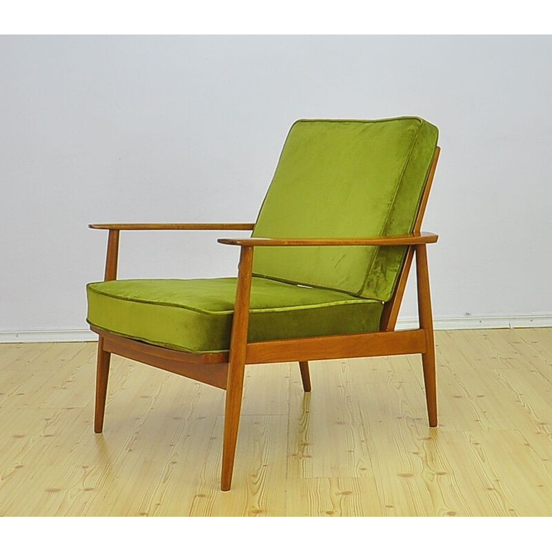 Vintage Antimott Armchair By Walter Knoll 1950s