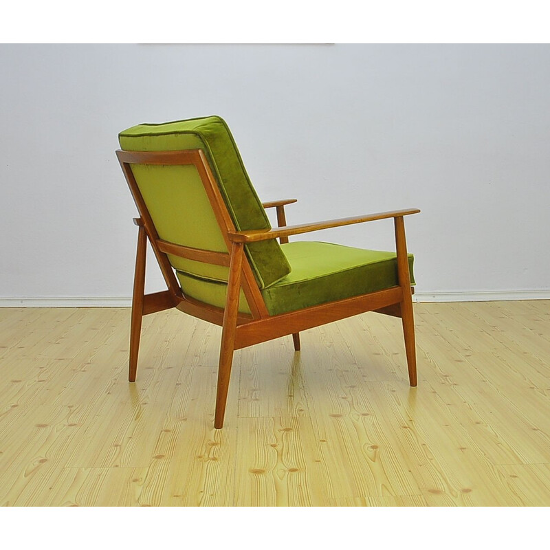 Vintage Antimott Armchair By Walter Knoll 1950s