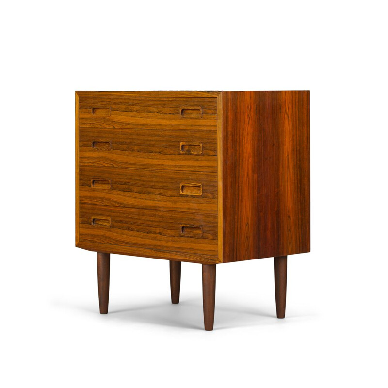 Vintage Rosewood chest of drawers by Carlo Jensen for Hundevad & Co., 1960