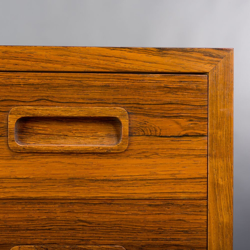 Vintage Rosewood chest of drawers by Carlo Jensen for Hundevad & Co., 1960