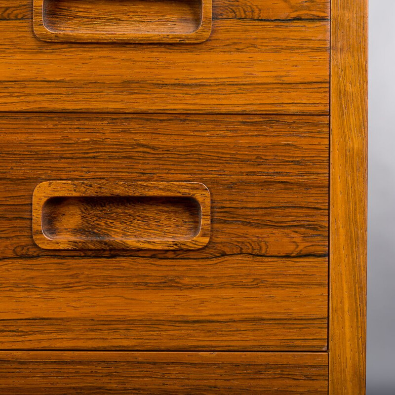 Vintage Rosewood chest of drawers by Carlo Jensen for Hundevad & Co., 1960