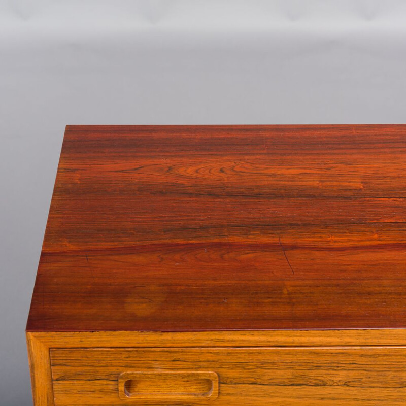 Vintage Rosewood chest of drawers by Carlo Jensen for Hundevad & Co., 1960