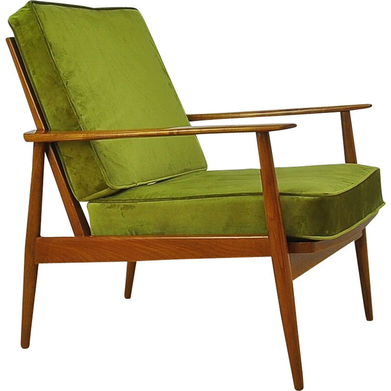 Vintage Antimott Armchair By Walter Knoll 1950s