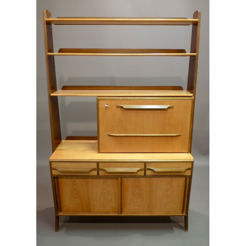 Vintage modular shelf with its 1950's design stamp desk