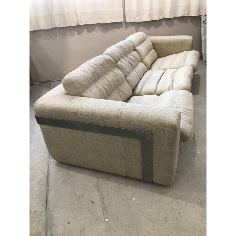 Large 3 seater vintage sofa Roche bobois 1972