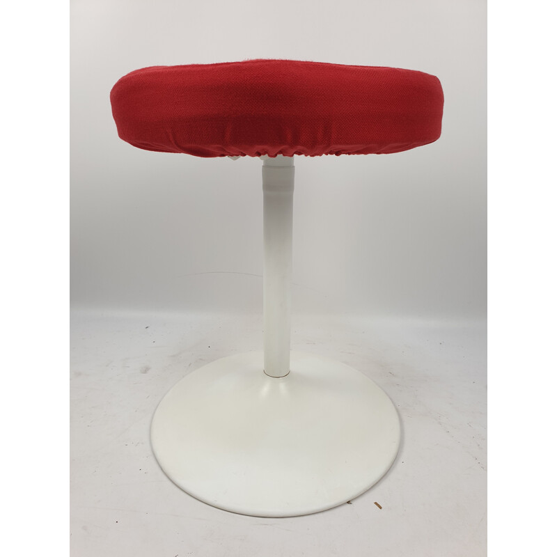 Vintage Metal Stool, 1980