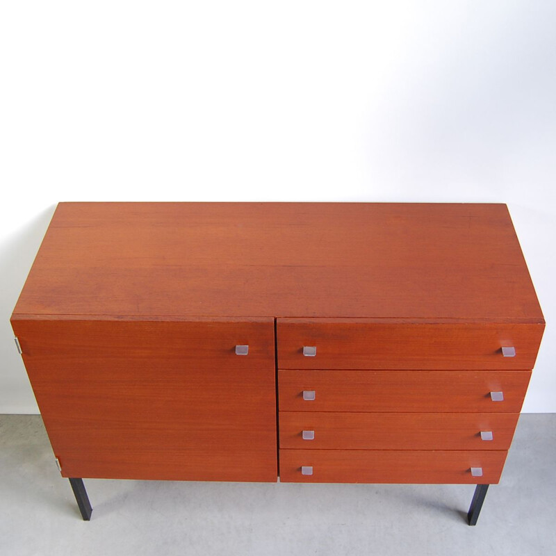 Buffet vintage 1264 par Pierre Guariche pour Meurop, 1960