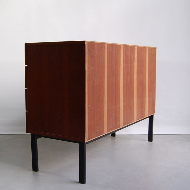 Vintage sideboard 1264 by Pierre Guariche for Meurop, 1960s