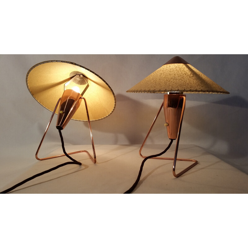Paires de lampes de table Okolo Tchek, Helena FRANTOVA - 1950